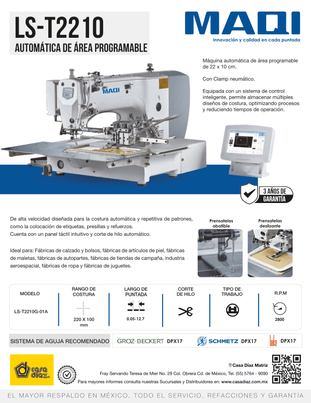 LS-T2210G-01A - Área Programable 22x10cm