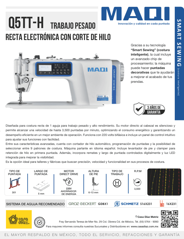 Q5TT-H-4C-1 - Recta Electrónica Trabajo Pesado